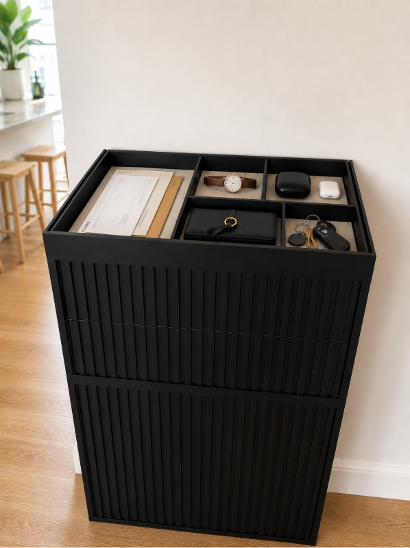 DIY IKEA Entryway Drop Zone: The Storage Solution We Needed Without a Mudroom