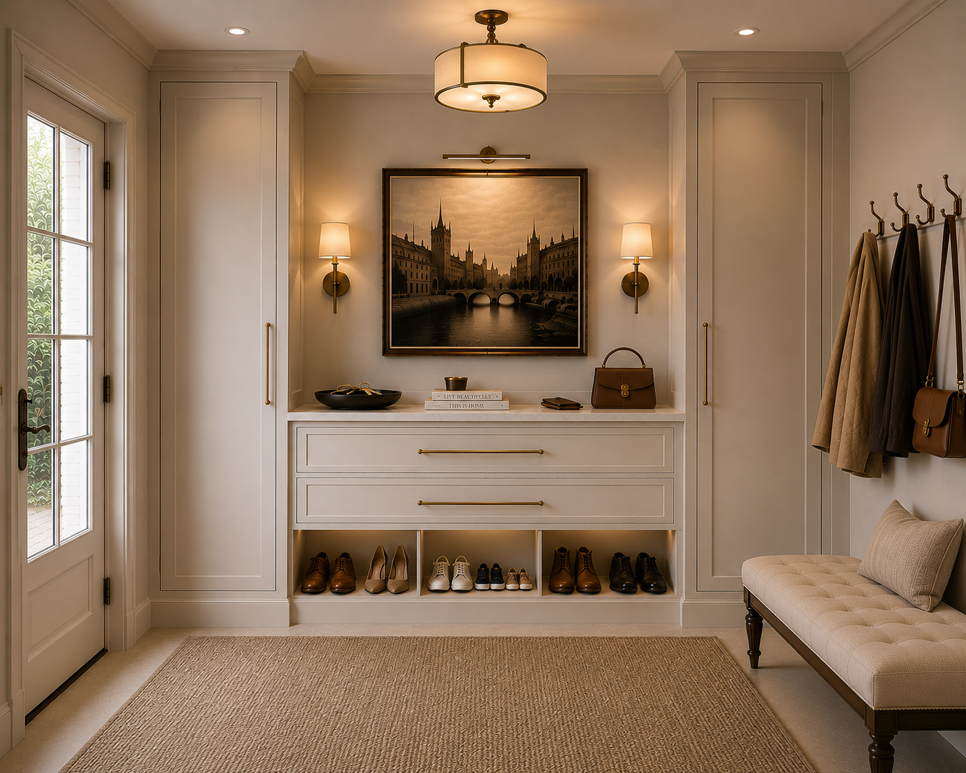 How to Design a Functional Entryway: The Come-In, Go-Out Zone